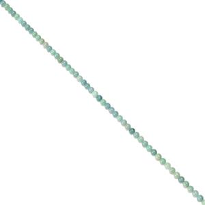 90cts Chinese Amazonite Plain Rounds Approx 6mm, 38cm Strand