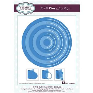 Creative Expressions Jamie Rodgers In and Out Collection Circles Craft Die