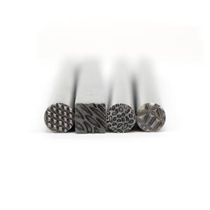 4 Chasing Repousse Tools - Texturing Set 7mm x 100mm