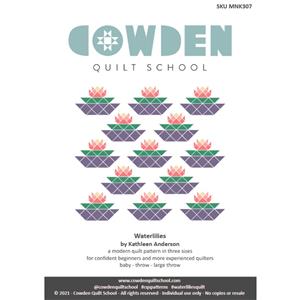Cowden Quilt School Waterlilies Quilt Instructions