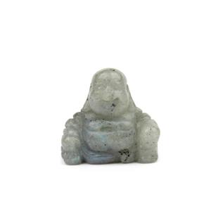 80 cts Labradorite Buddha Head Approx 30mm