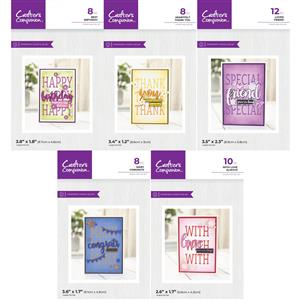 Crafter's Companion Seasonal Create-A-Card Stamp & Dies Collection