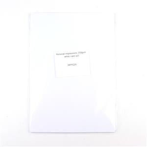Personal Impressions 250gsm white card (x2)
