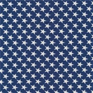 Moda Belle Isle Nantucket Stars Americana Patriotic Geometric on Navy Fabric 0.5m