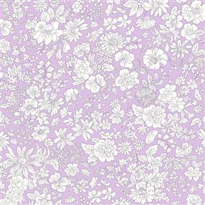 Liberty Emily Belle Brights Violet Fabric 0.5m