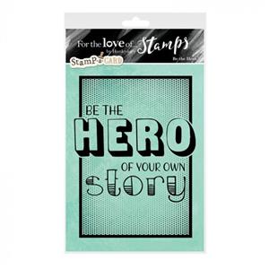 For the Love of Stamps - Stamp-A-Card - Be the Hero A6 Stamp Set