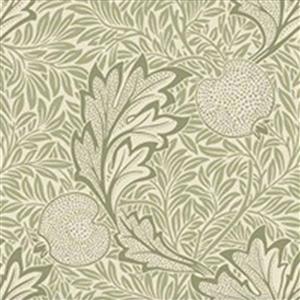 William Morris Granada in Apple Green Fabric 0.5m