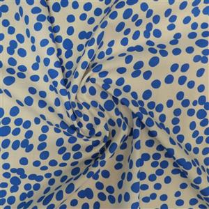 100% Cotton Marlie-Care Lawn Digital Print Summer Sky Fabric 0.5m