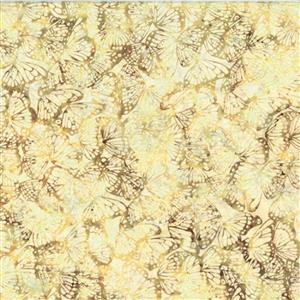 Hoffman Congobay Batiks Gold Fabric 0.5m