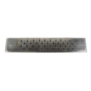 Wire Draw Plate, 40 Multi Shaped Holes