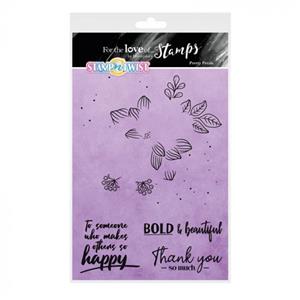 For the Love of Stamps - Stamp 'n' Twist - Pretty Petals