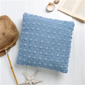 Wool Couture Bobble Cushion Crochet Kit With Free Crochet Hook Worth £4