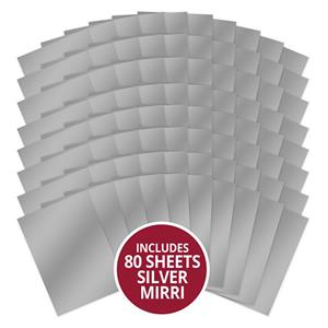 Bulk Mirri - Silver, 80 Sheets, 220gsm