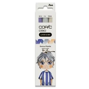  Copic Ciao (Layer & Mix)  Set of 3, Serene Palette