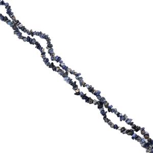 330cts Sodalite Chips Approx 4x8mm 80cm Strand