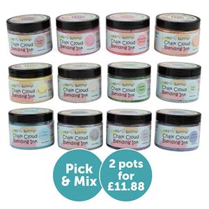 Cosmic Shimmer Chalk Cloud Blending Ink Pick n Mix - 2 pots for £11.88