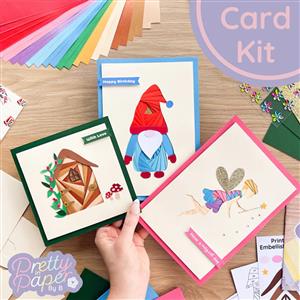 Secret Garden Card Making Kit | Iris Folding Craft Kit