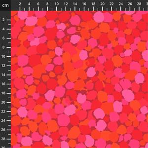 Kaffe Fassett Collective Reflections Red Fabric 0.5m