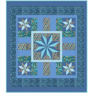 North Star Blue Quilt Kit 184 x 209cm