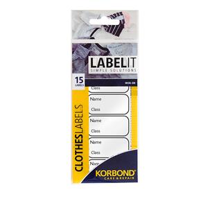 Clothes Labels Pack Of 15
