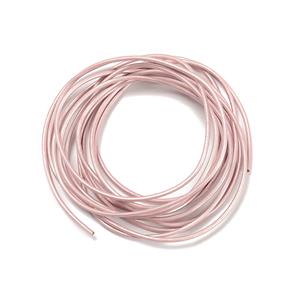 1.5mm Metallic Pink Leather Cord, 2m