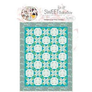 Sweet Baby Quilt Kit Teal 129 x 170cm
