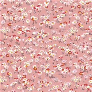 Liberty Garden Party Collection Darling Daisies Picnic Trifle Fabric 0.5m