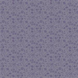 Lewis & Irene Cassandra Connolly Evenfall Collection Floral Dusk Dusky Purple Fabric 0.5m