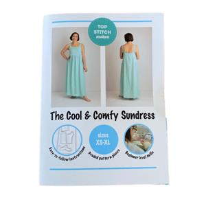 Leicestershire Craft The Cool & Comfy Sundress Sewing Pattern XS-XL (Sizes 4-26)