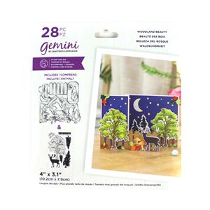 Gemini - Stamp and Die - Woodland Beauty - 28PC
