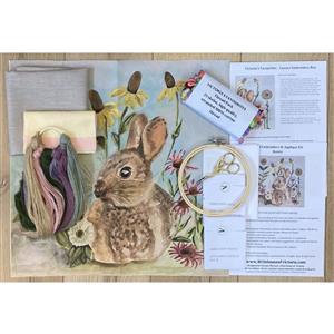 Little House of Victoria Extra Large Luxury Embroidery Box - Bunny