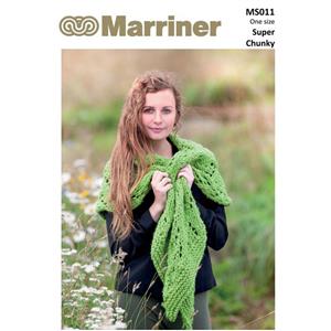 Marriner Lacy Knit Shawl Knitting Pattern