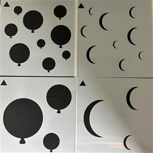 Party Stencil Balloons