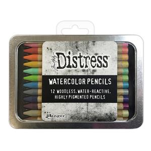 Tim Holtz® Distress Watercolour Pencils Kit 2 (12 Pack)