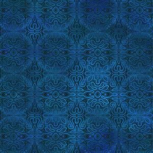 Jason Yenter Resplendent Collection Lace Blue Fabric 0.5m