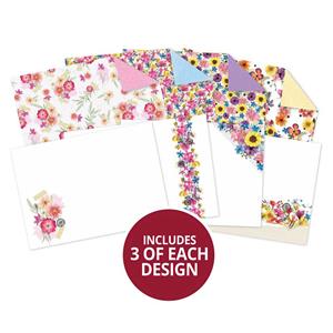 Pressed Petals Inserts & Papers - 24 Sheets Total