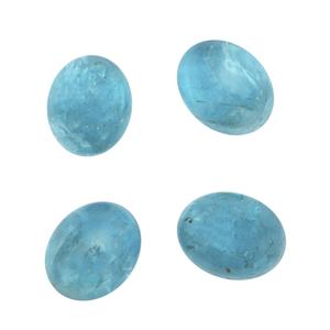 1.7cts Neon Apatite 5x4mm Oval Pack of 4 (H)