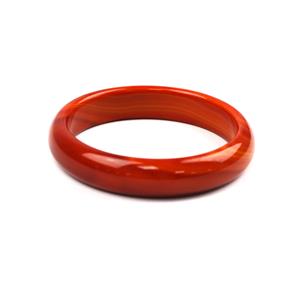 200cts Red Agate Bangles, ID Approx 60mm, 1pc