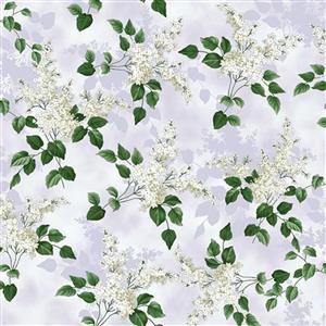 Fly Freely Collection Gypsophila Grey Fabric 0.5m