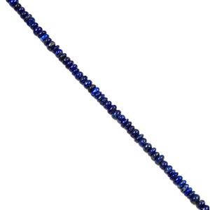 140cts Lapis Lazuli Fancy Rondelle Approx 2x6 - 4x8mm, 38cm 