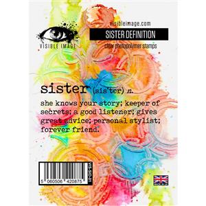 Visible Image Sister Definition Stamp
