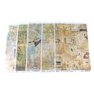Rice Paper - Vintage Moments (5 designs)- 5 sheets