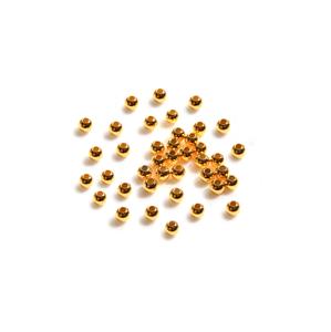 Gold Plated 925 Sterling Silver Spacer Beads - 3mm (40pcs/pk)