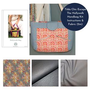 Tilda Chic Escape The Hollywalk Handbag Kit: Instructions & Fabric (2m)