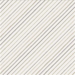 AGF Mineral Fusion Collection Rainbow Chords Cream Fabric 0.5m