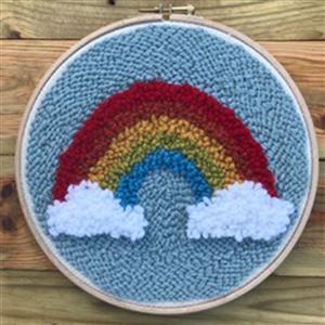 Adventures in Crafting Rainbow Punch Needle Kit