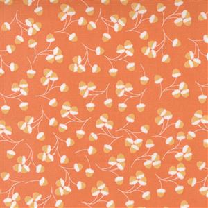 Moda Cozy Up Acorns Fall Autumn on Cinnamon Fabric 0.5m