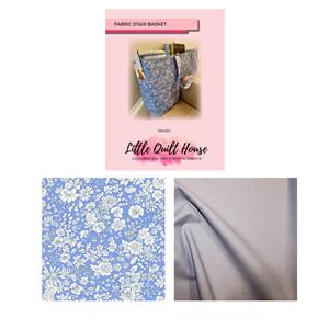 Amanda Little's Liberty Emily Belle Stair Basket Kit: Instructions & Fabric (3m)