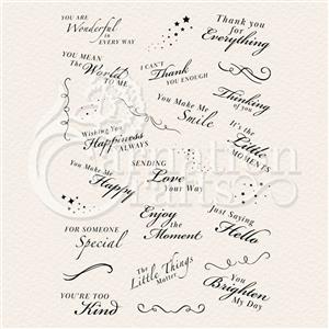 Carnation Crafts Well Wishes Stamp Set