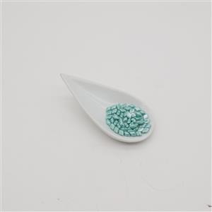 Gemduo Beads - Turquoise Green Lustre, 8x5mm 8+ GM/TB